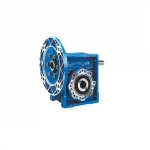 NMRV30 series aluminium small worm gearboxs speed reducer for nema 23 stepper motor or BLDC motor