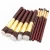 Import No Label Marble Figure Brown 10 pcs Personalized Makeup Brushes from China