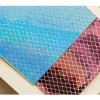 Nonwoven Backing Pu Leather Hot Press Color Changing Faux Leather For Book Cloth