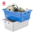 Import North America Plastic Stackable lug meat crate for poultry and meat with lid dolly from China