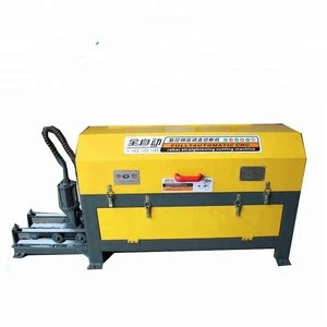 Not knotted  not stuck new design automatic new metal straightening and cutting machine and metal straightening machine