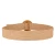 Import Novelty Casual Elastic Straw Belts Wooden Button Belt For Women Dress Accessories from China