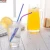 Import O-118 10pcs/Set 215*6mm Stainless Steel Bent Straight Straws With Cleaning Brushes Bar Accessories Rainbow Drinking Straws Set from China
