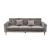 Import ODM&OEM  Fabric Couch Living Room Sectional Sofa 3 Seater Furniture from China