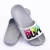 Import OEM Custom Black Slides Footwear Sandal PVC,Custom Logo Slippers Men Plain Blank Slide Sandal,Slippers Custom Logo Slide from China