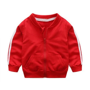 OEM Custom Boys Girls Jackets and Pants Kids Clothing Two Pieces Set