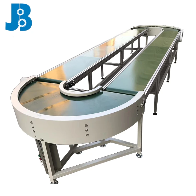 OEM custom pvc belt conveyor/simple structure pvc conveyor belt product line