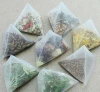 OEM private label for organic flower/fruit tea with triangle teabag/types of pyramid teabag