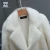 Import OEM service custom ladies winter red faux fur coats women from China