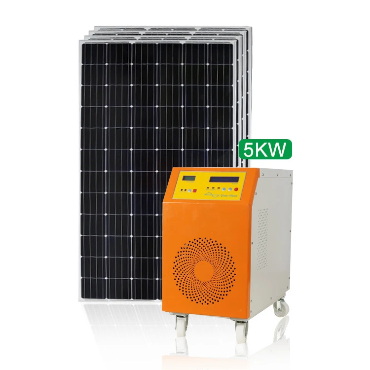 off-grid 5KW home solar panel system power generator