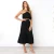 Import Off Shoulder Halter Neck Sexy Crops Tops And Long Skirts Two Pieces Suits Ruffles Plus Size Dress Skirts Women Sets from China