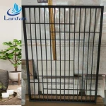 office partition steel tube style decorative partition wall Chinese style decorative partition wall