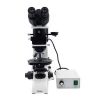 OPTO-EDU A15.2602-PB Binocular Magnification 40X~500X Transmitting Light 6V20W Halogen Lamp Polarizing Microscope