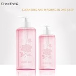 organic girls shower gel and body lotion moisturizing bath gift set