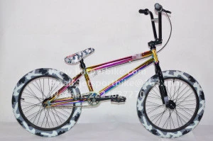 Original design oilslick bmx 20&quot; freestyle bicycle