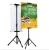 Import Outdoor Advertising Adjustable Tripod  Three - sided poster stand display stand KT plate racks from China
