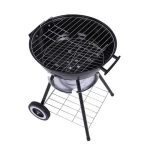 Outdoor Barbecue 18 inch Trolley Barbecue grill Charcoal Kettle BBQ Grill machine with wheels
