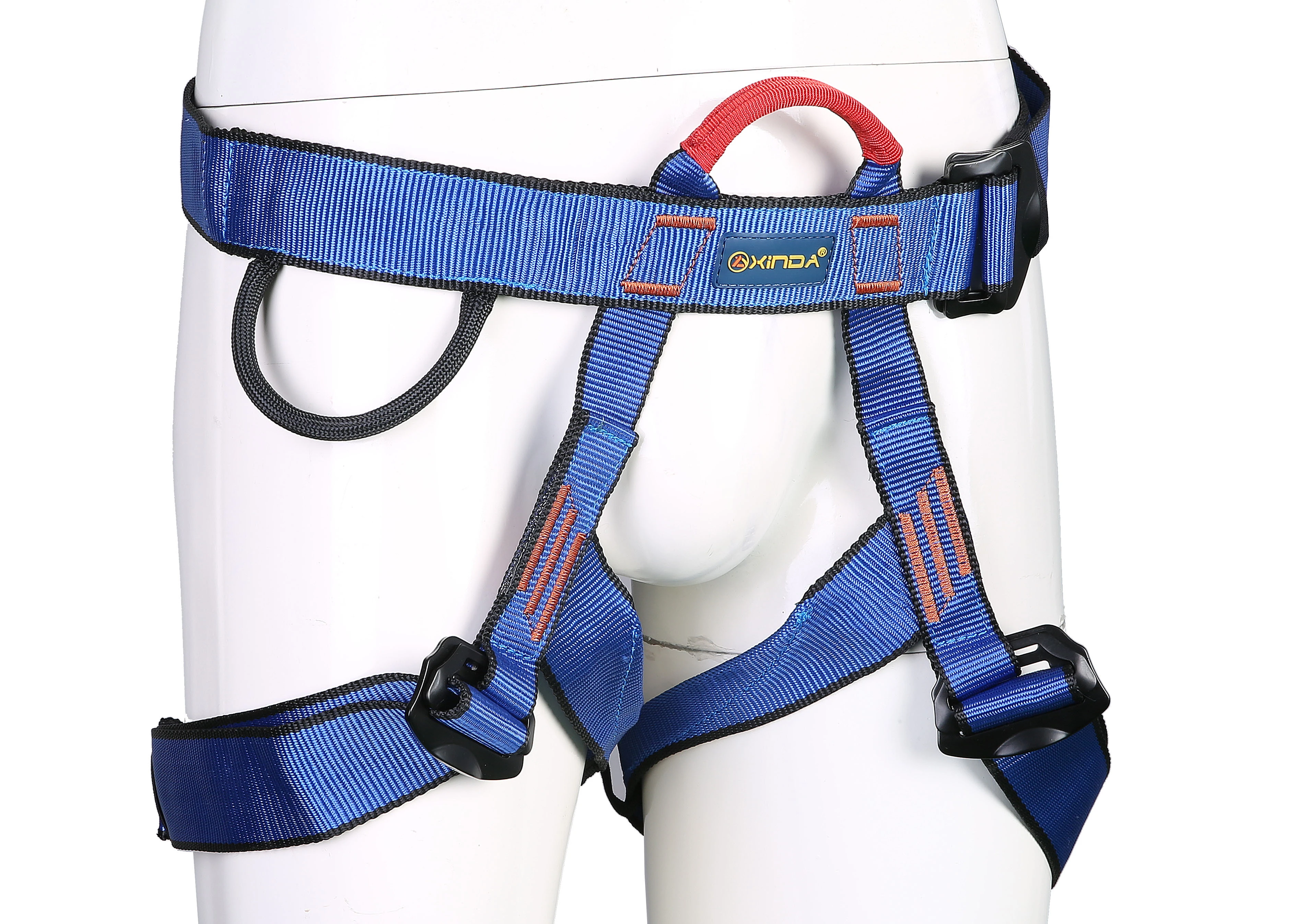 Outdoor comfortable fall protection climbing half body safety harnesses