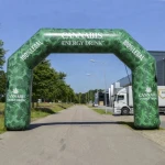 Outdoor Custom Inflatable Polygon Arch Advertising Advertisement Manufacturer Supplier for Event Promotion