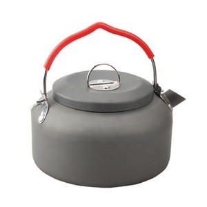 Outdoor hiking camping cafe portable traditional aluminum special kettle coffee small tea pot