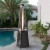 Import Outdoor Iron Sprayed Glass Cover Pyramid Patio Heaters Gas,Gas Patio Heater Cover,Patio Heater Propane from China