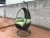 Import outdoor patio hanging basket  comfortable modern PE rattan swing chair from China