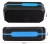 Import Outdoor Three Anti Bluetooth Speaker 4.2 Outdoor Portable Sports IPX5 Speaker Bicycle Audio D3 Music Player Support TF Card from China