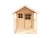 Import Outdoor wooden doll houses designed for children to play in the playground kids playhouse from China
