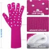 Oven Gloves Oven Mitts Heat Resistant to 5001 Pair Heat Resistant Gloves with Extra Long Sleeves to Protect Forearms