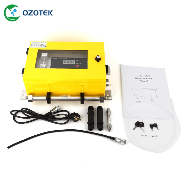 Ozone analyzer UVO3-4400AC with RS-485 0-350 mg/L resolution 0.1mg/L free shipping