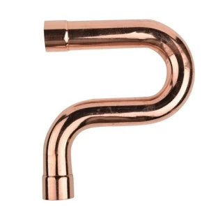 P Trap Copper Fitting Copper Fittings Plumbing Refrigeration Air conditioning HVAC Copper Pipe Fittings P-trap