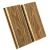 Import P71 3D Decorative Wall Board Covering Wpc Fence Panel Plank Material from China