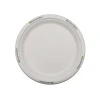 Pack of 100PCS 9 Inch 3c Bagasses Sugarcane Dinner Party Round Plate with Kh-TM-P102