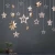 Import Party Banner Glitter Star Room Hanging Decors Star Paper Garlands For Christmas Ornaments Wedding Baby Shower Party Supplies from China