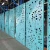 Import PE/PVDF Aluminum Alloy punching aluminum veneer perforated corrugated metal panels from China