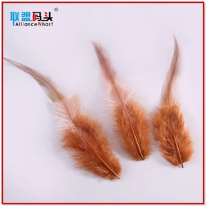 Pheasant Feather Wholesale 8-15cm Dyed Multi-color Dyed Rooster Tail Chicken Feathers Natural For Hats Party&Wedding Decorative