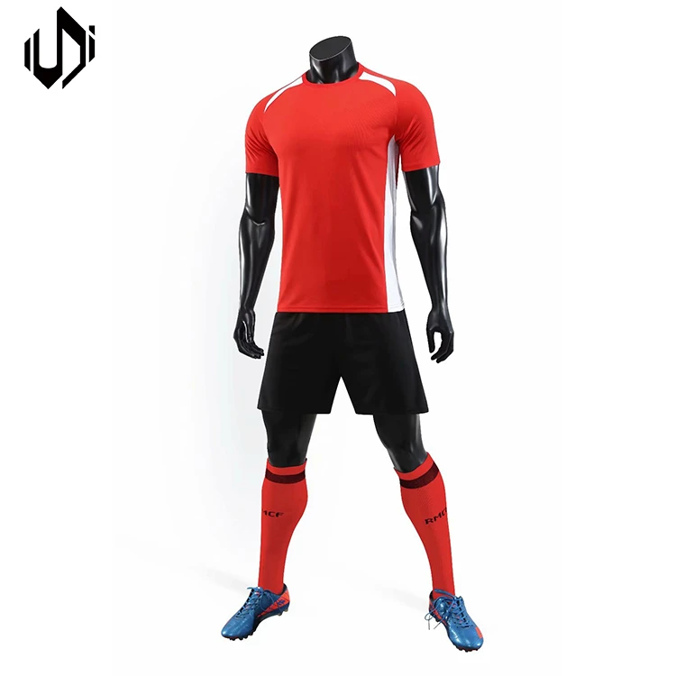plain t-shirts running and training sports soccer jersey