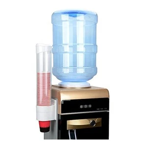 Plastic automatic paper cup holder for water dispenser
