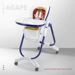 Plastic Baby Feeding High Chair Low Price 3 In 1 Hot Mom Feeding High Chair
