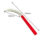 plastic handle  farming tools saw sickle for rice harvesting