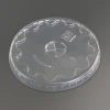 plastic lid PET 85mm Wholesale Disposable Plastic Lid flat cover eco friendly Non Spill Lid For cup 300ml High-quality