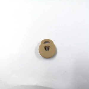 Plastic single hole cord lock plastic stopper