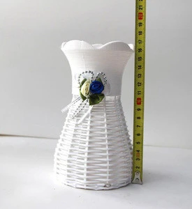 Plastic small vase with low price