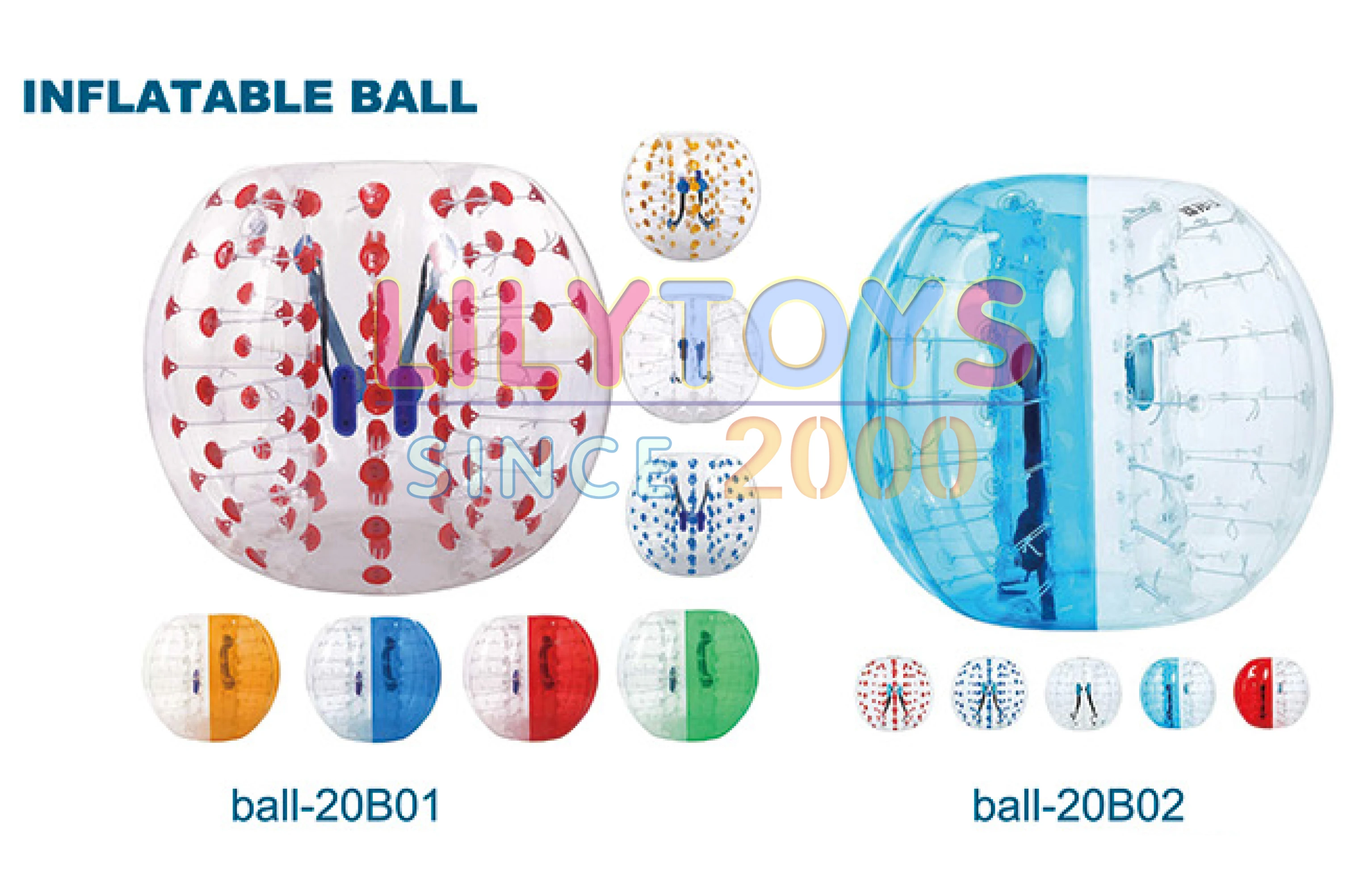 Playground Bumper Ball Toy Pvc Item Style Material for kids and adults