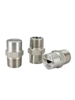 Pneumatic dust removal fan atomizing spray head universal high pressure cleaning nozzle 304 stainless steel fan nozzle