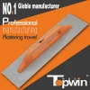 Polished wall plastering trowel construction tools for building construction