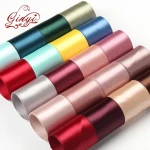 Polyester Nylon Satin Ribbon Customization Patterned Polyester/nylon /PP Etc. RIBBONS Grosgrain 0.5-3.5'' Width
