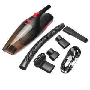 Portable Handheld Wired or Wireless Super Suction Car Home Dual-Use Wet / Dry Vacuum Cleaner