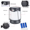 Portable Multifunctional ABS+PC Light Weight 21g 100 Lumen Solar Rechargeable LED Camping Lights