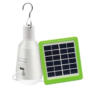 Portable phone power bank emergency bulbs solar rechargeable 7W emergency LED bulb for home lighting